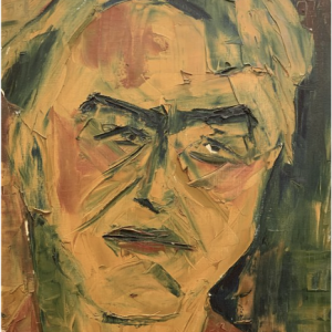 André Castinel - peinture- Portrait d'un ami