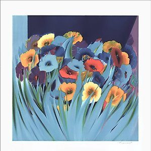 Claude Hemeret - peinture - Anémones