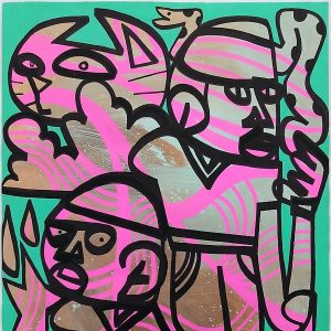 Leon Sparkes & Deborah Brogden - peinture - Whirlwind