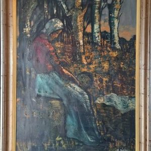 Marcel Duval - peinture - Maternidad