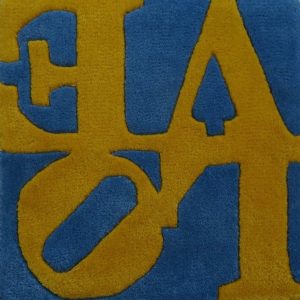 Robert Indiana - tapis - Swedish Love